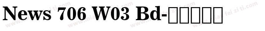 News 706 W03 Bd字体转换